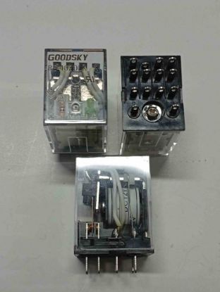 Picture of RE-402DLKX 12V 5A 4C 14PIN RELAY