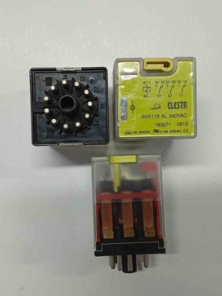 Picture of SKR115AL 240V 10A 3C 11PIN RELAY