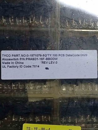 Picture of PRASD1-16F-BBODW SWITCH ROCKER SPDT 16A 125V
