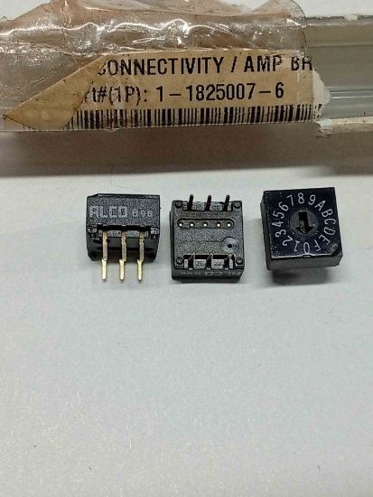 Picture of 1-1825007-7  Rotary  Switch 16