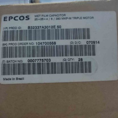 Picture of B32337A3012E50 TRIPLE MOTOR CAPACITOR