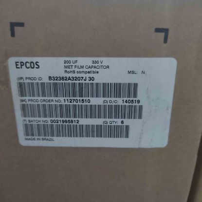 Picture of B32362A3207J30 200UF 330VAC CAPACITOR