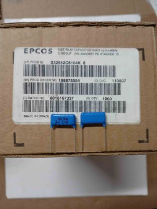Picture of B32592C6104K 0.1uf 400V MKT CAPACITOR