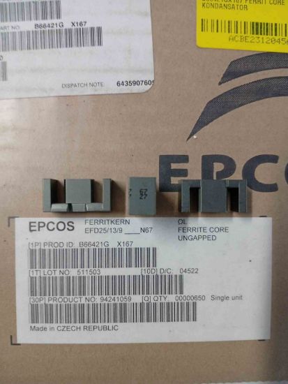 Picture of B66421GX167 FERRIT CORE CAPACITOR