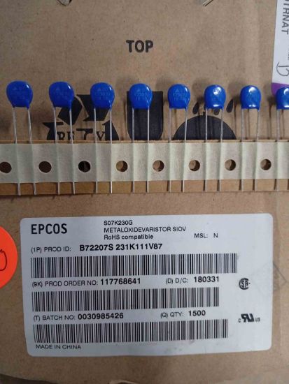 Picture of B72207S231K111V87 VARISTOR 