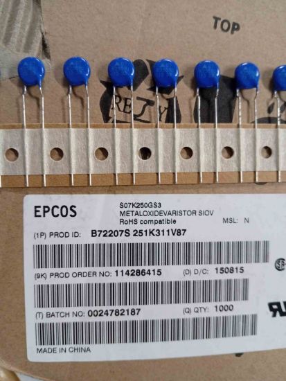 Picture of B72207S251K311V87 VARISTOR 