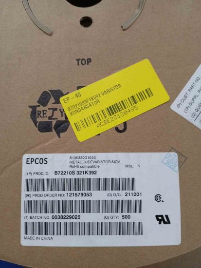 Picture of B72210S321K392 VARISTOR 