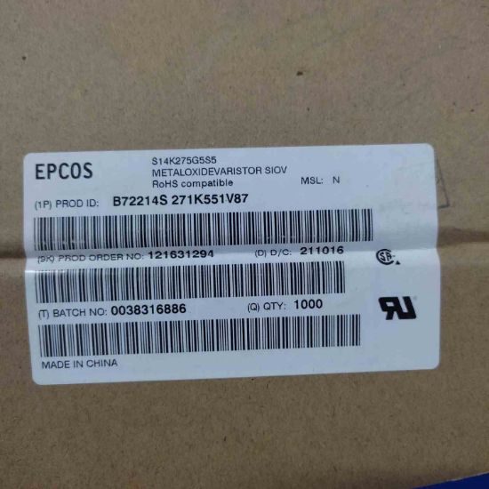 Picture of B72214S271K551V87 VARISTOR 