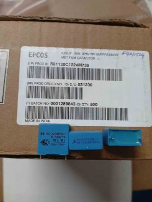 Picture of B81130C1224M735 0.22UF 275VAC 15mm CAPACITOR