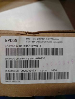 Picture of B81130C1473K  0.047UF 275VAC CAPACITOR