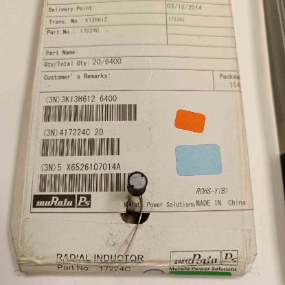 Picture of 17224C 220UH 0.48A INDUCTOR