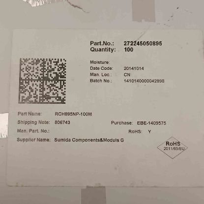 Picture of RCH895NP-100M 10UH 2.6A INDUCTOR