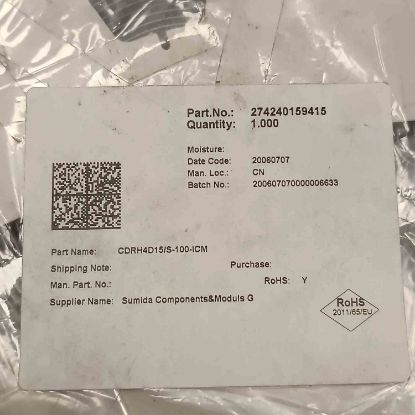 Picture of CDRH4D15/S-100-1MC 10UH 1,1A 4,4x4,4x1,7 INDUCTOR