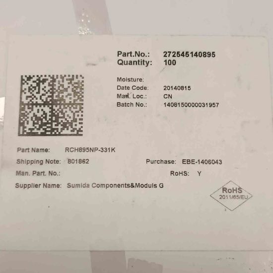 Picture of RCH895NP-331K 330UH 0,39A 8.3x8.3x9.5 INDUCTOR