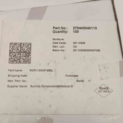 Picture of RCR110DNP-680L 68uH 1.35A INDUCTOR