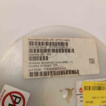 Picture of 1812FS-222KLC 2.2uH 2.7A INDUCTOR