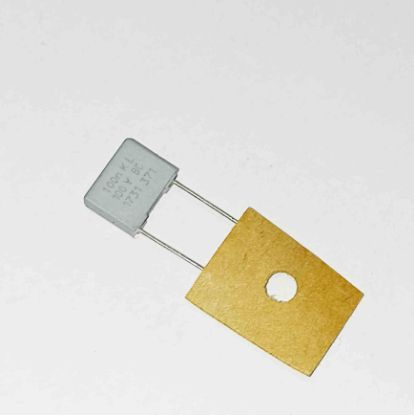 Picture of 0.1UF 100V 7.5mm CAPACITOR