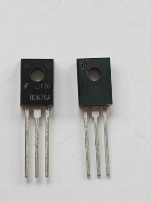 Picture of BD676A 4A 45V TO126 TRANSISTOR