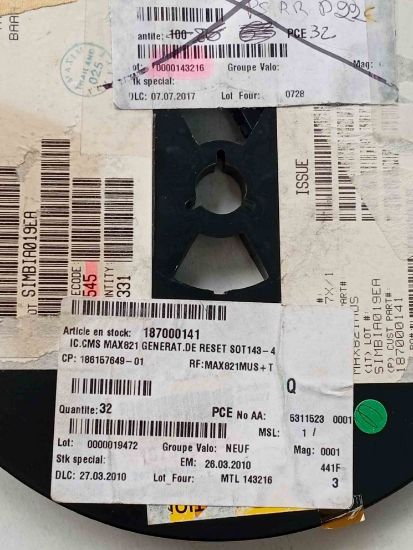 Picture of MAX821MUS IC