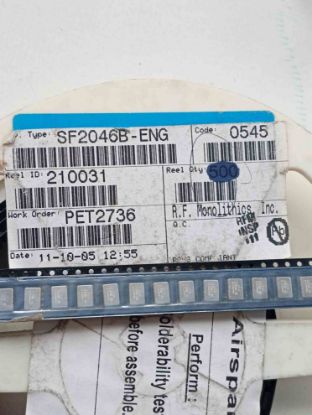 Picture of SF2046B-ENG 456.44 MHz SAW FILTER