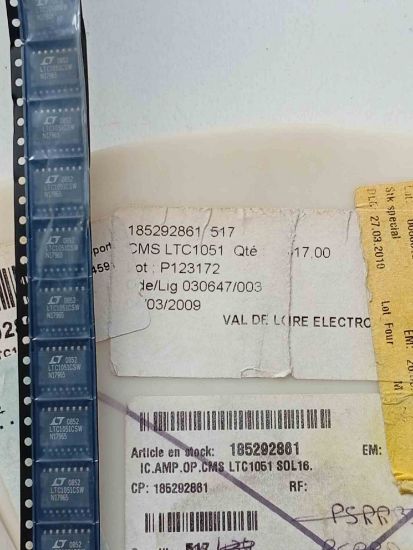 Picture of LTC1051 IC