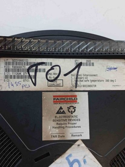 Picture of FQD5N60CTM 2.8A 600V TO252 TRANSISTOR