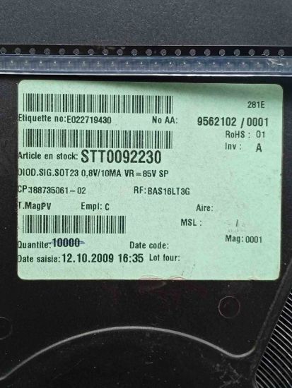 Picture of BAS16LT3G DIODE