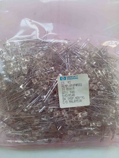 Picture of HLMP8509   CLEAR Green LED T-1 3/4 5MM Indication Discrete 3V Radial