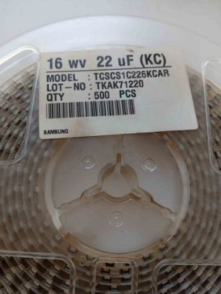 Picture of TCSCSIC226KCAR 22UF 16V  CAPACITOR