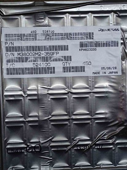 Picture of M38002M2-359FP IC