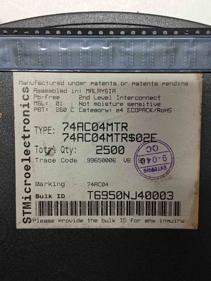 Picture of 74AC04MTR