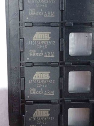 Picture of AT91SAM9XE512CU-ES IC