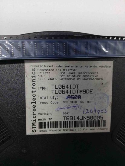 Picture of TL064IDT SOIC14 IC