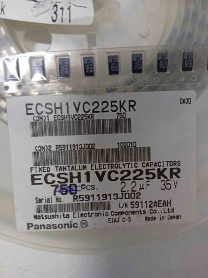 Picture of ECSH1VC225KR 2.2UF 25V  CAPACITOR
