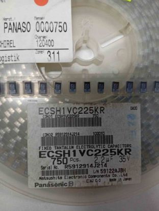 Picture of ECSH1VC225KR 2.2UF 25V  CAPACITOR