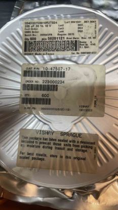 Picture of 594D337X0010R2T024 330MF 10V R CAPACITOR