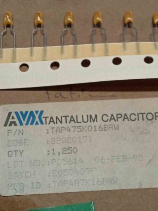Picture of TAP475K016BRW 4.7UF 16V CAPACITOR