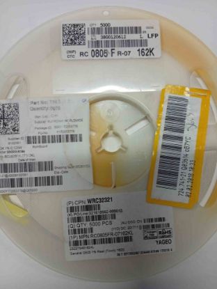 Picture of RC0805FR-07162K 162 805 RESISTOR