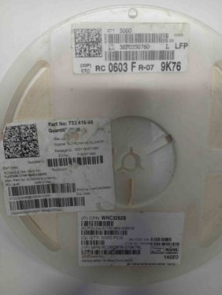Picture of RC0603FR-079K76 9K76 603 RESISTOR