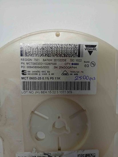 Picture of MCT06030D1102BP500 11K 603 RESISTOR