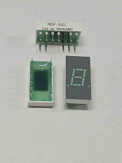 Picture of HDSP-3601  RED 7 SEGMENT 7.62mm DISPLAY