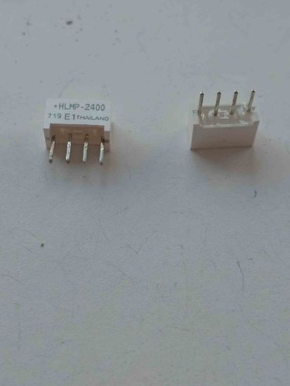 Picture of HLMP-2400-EF000  Led Bars & Arrays Yellow 1 Elemt 2.1 V 20 mcd