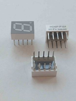 Picture of HDSP-F101-EF000  RED 7 SEGMENT ANOT DISPLAY