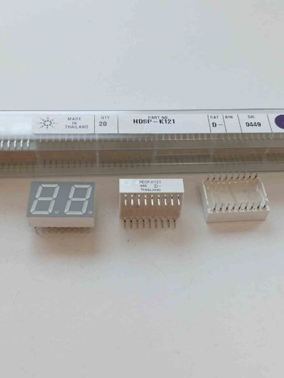Picture of HDSP-K121 Red 637nm .56in Dual Digit 7 Segment 