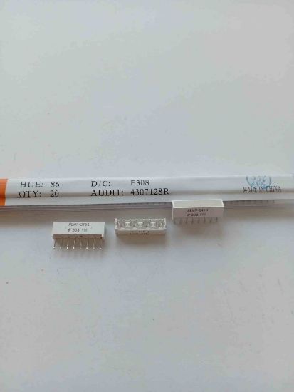 Picture of HLMP-2450  LED Bars & Arrays Yellow 1 Elemt 2.1 V 50 mcd