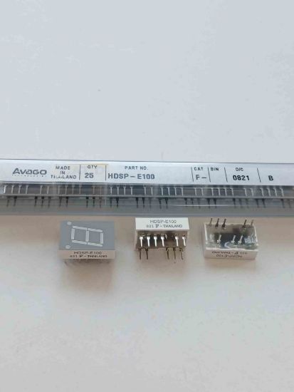 Picture of HDSP-E100  7SEG 0,43" SGL DIP