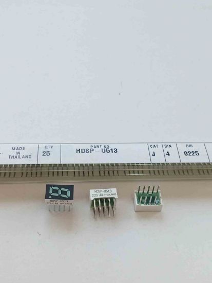 Picture of HDSP-U513  Green 571nm 0.31in 7 Segment