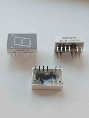 Picture of HDSP-E101  RED  7 SEGMENT 1 DIJIT ANOT DISPLAY