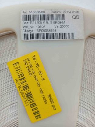 Picture of BF1206 5,9K OHM 5K9 1206 RESISTOR