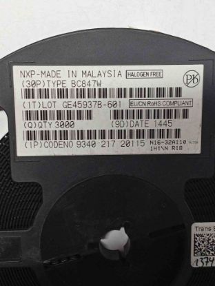 Picture of BC847W TRANSISTOR